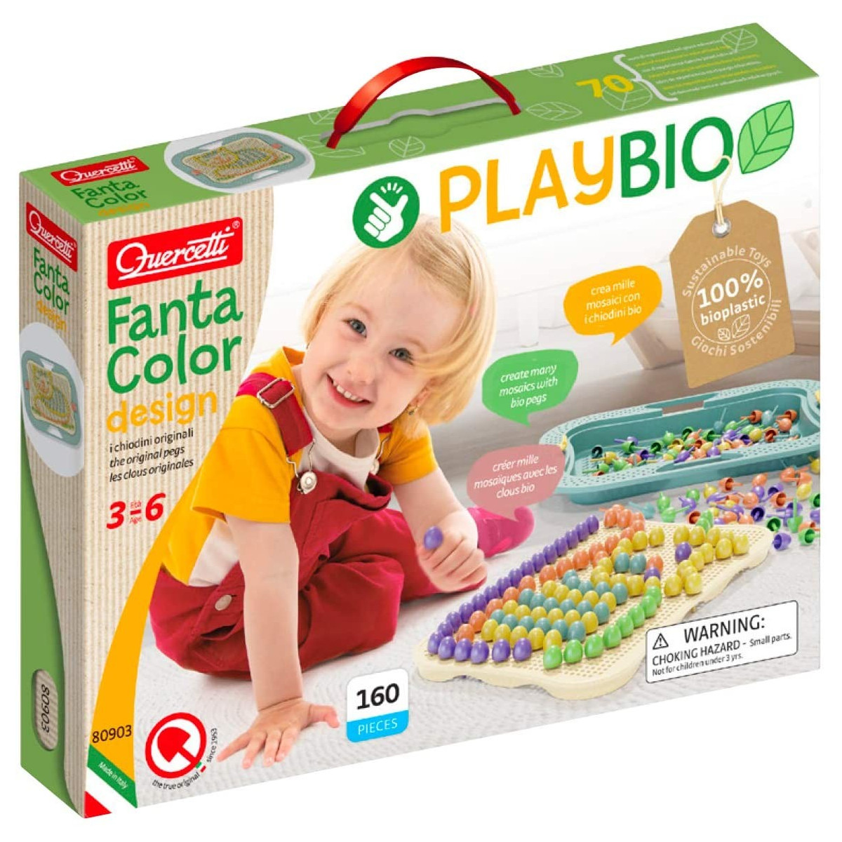 PLAY BIO - FANTACOLOR DESIGN 162 D15 - QUERCETTI - UNISEX - td-toys.it