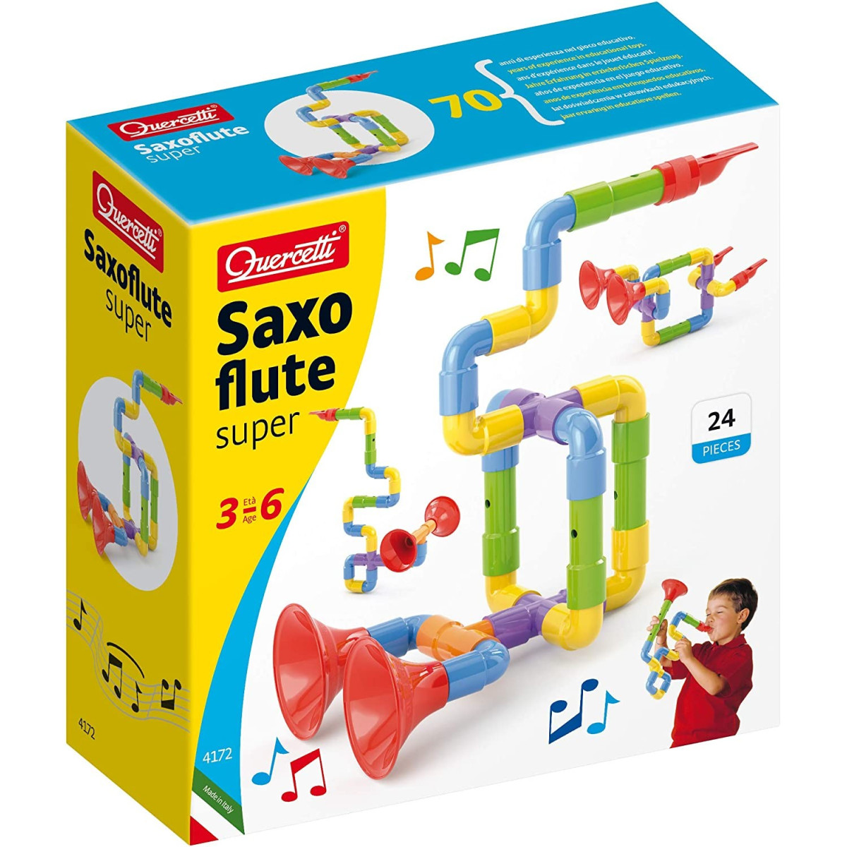 SAXOFLUTE SUPER - QUERCETTI - MUSICAL - td-toys.it