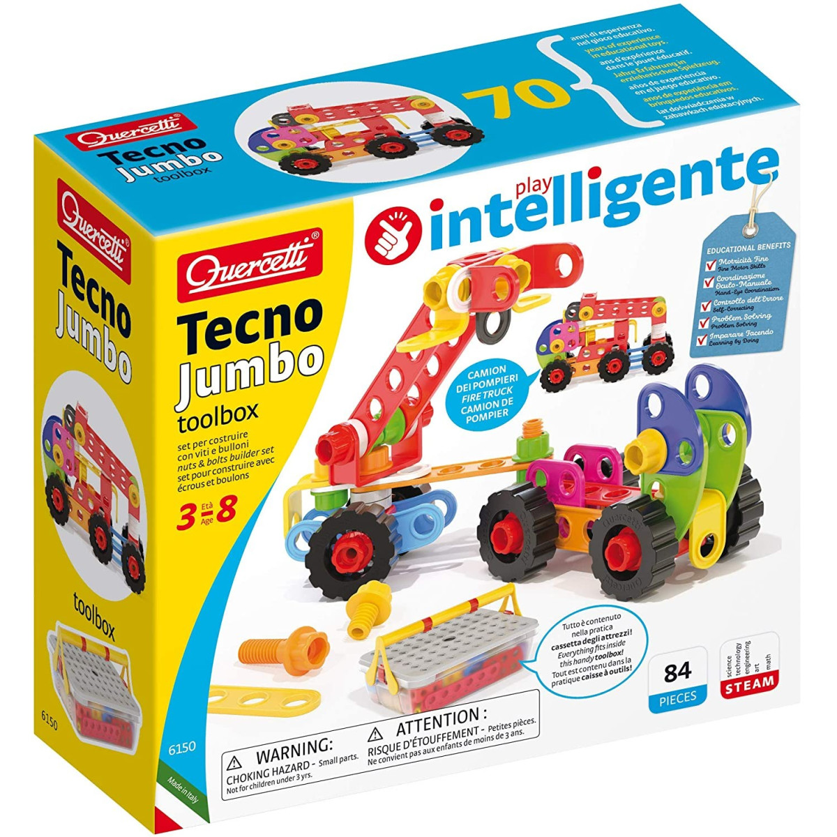 TECNO JUMBO TOOLBOX - QUERCETTI - UNISEX - td-toys.it