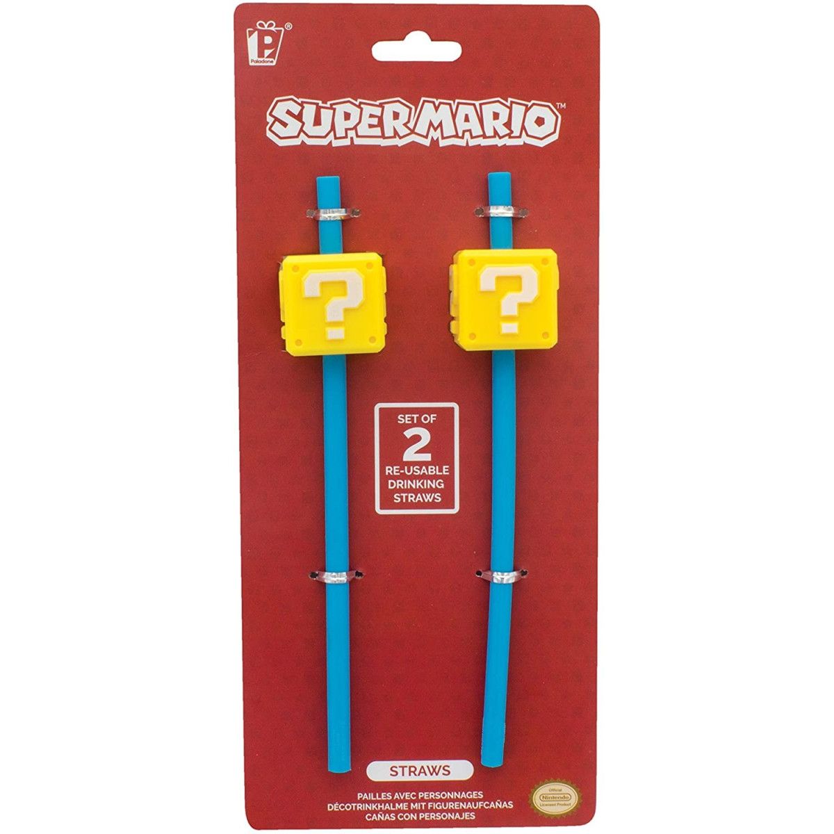 NINTENDO - Super Mario Straws - ABYSTYLE - GADGETS - td-toys.it