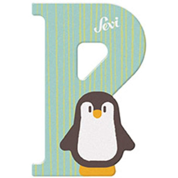 Letter P Penguin-GIOCHI IN LEGNO