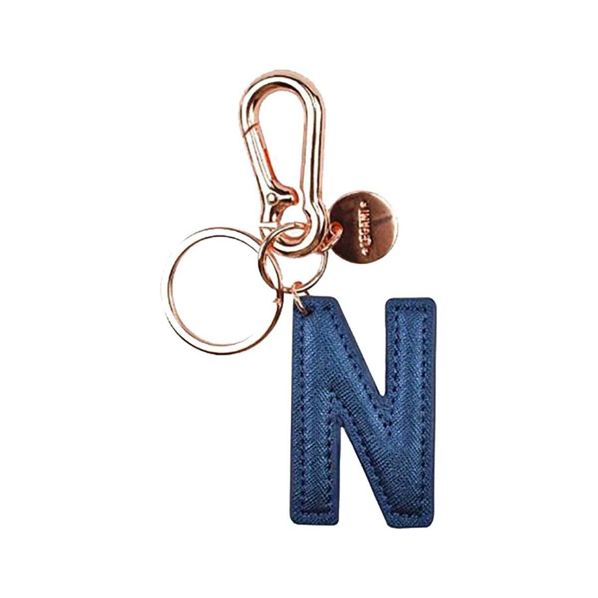 MY INITIAL - KEY RING - N - BLUE - LEGAMI MILANO - LEGAMI MILANO - td-toys.it