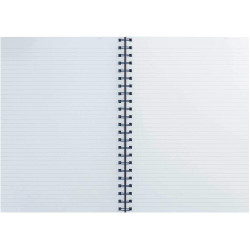 MAXI TRIO SPIRAL NOTEBOOK -BOOK 3 IN 1- PUPPIES Paper: white