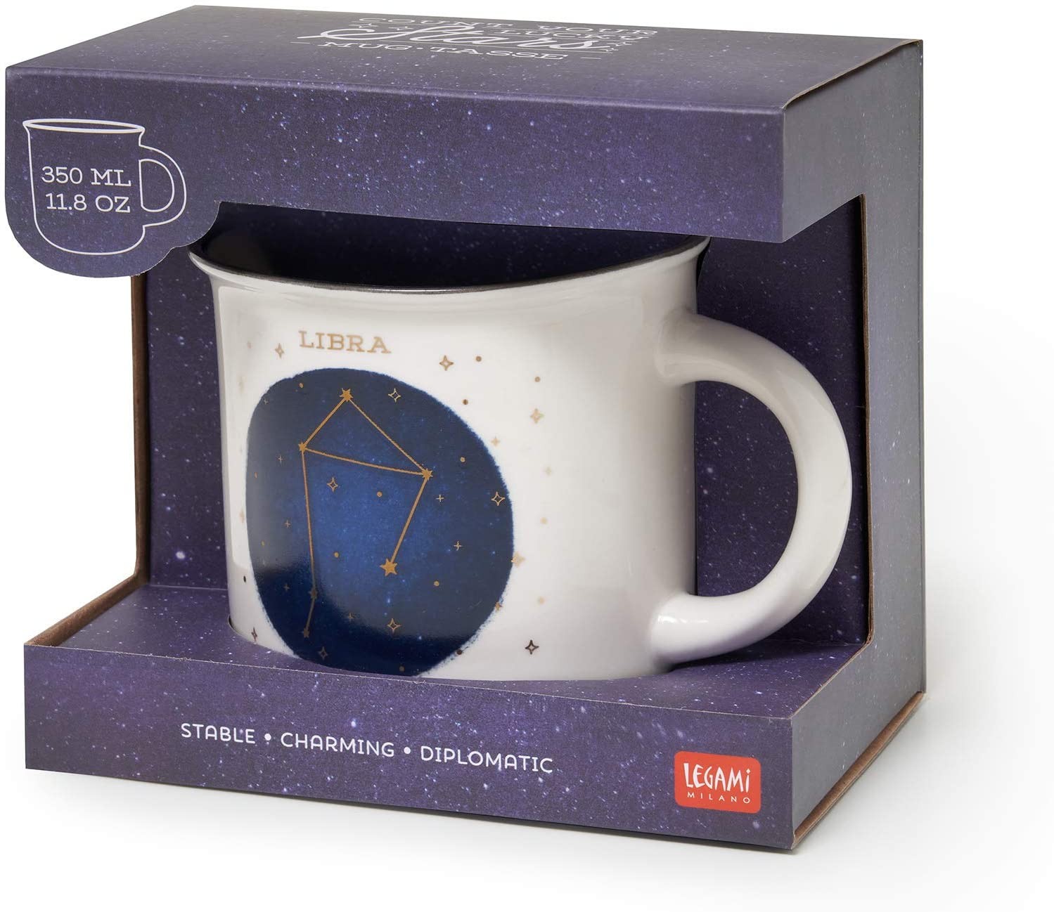 COUNT YOUR LUCKY STARS MUG -LIBRA Fai colazione con la tazza count