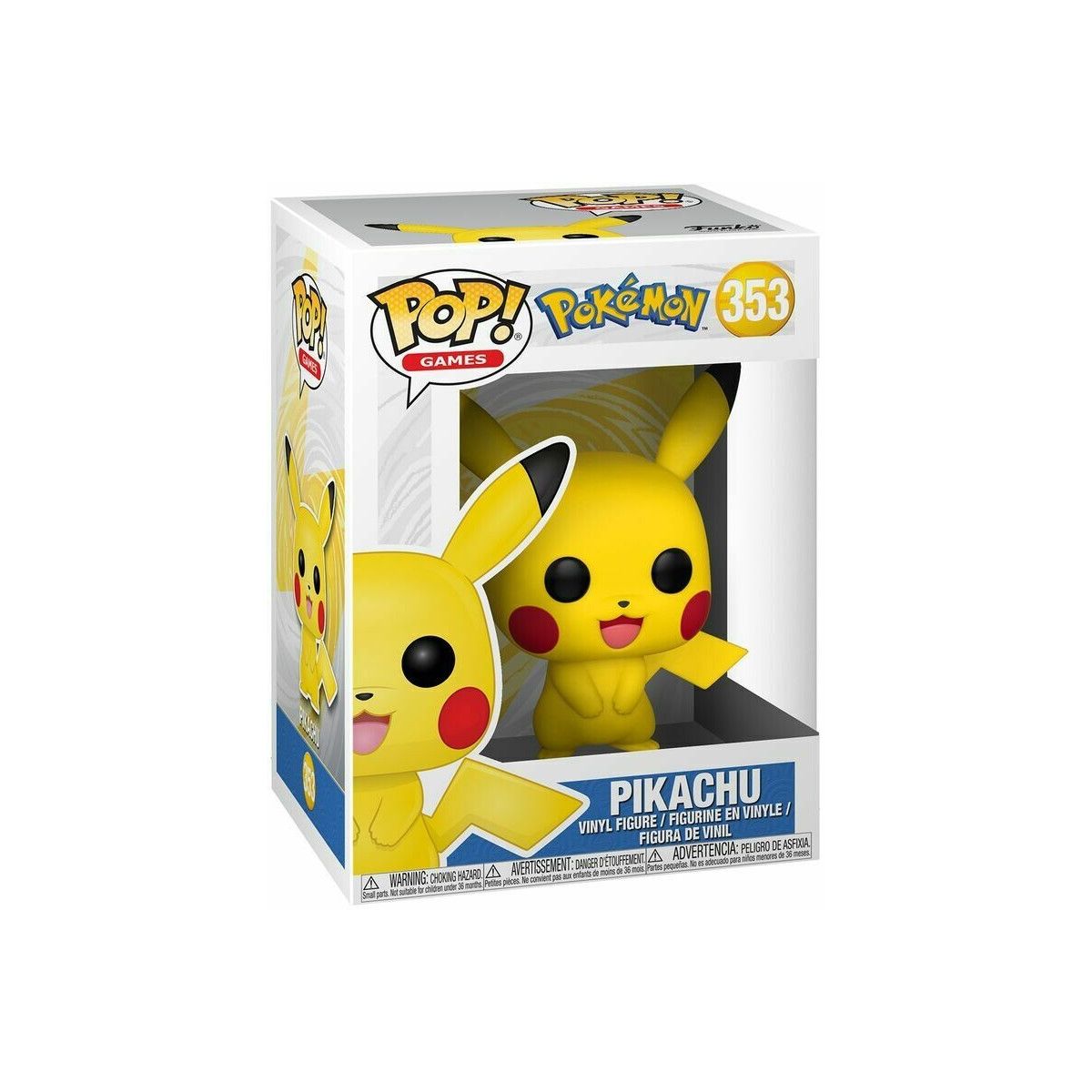 Pokemon - 353 Pikachu 9Cm (Pop!)-FUNKO POP!