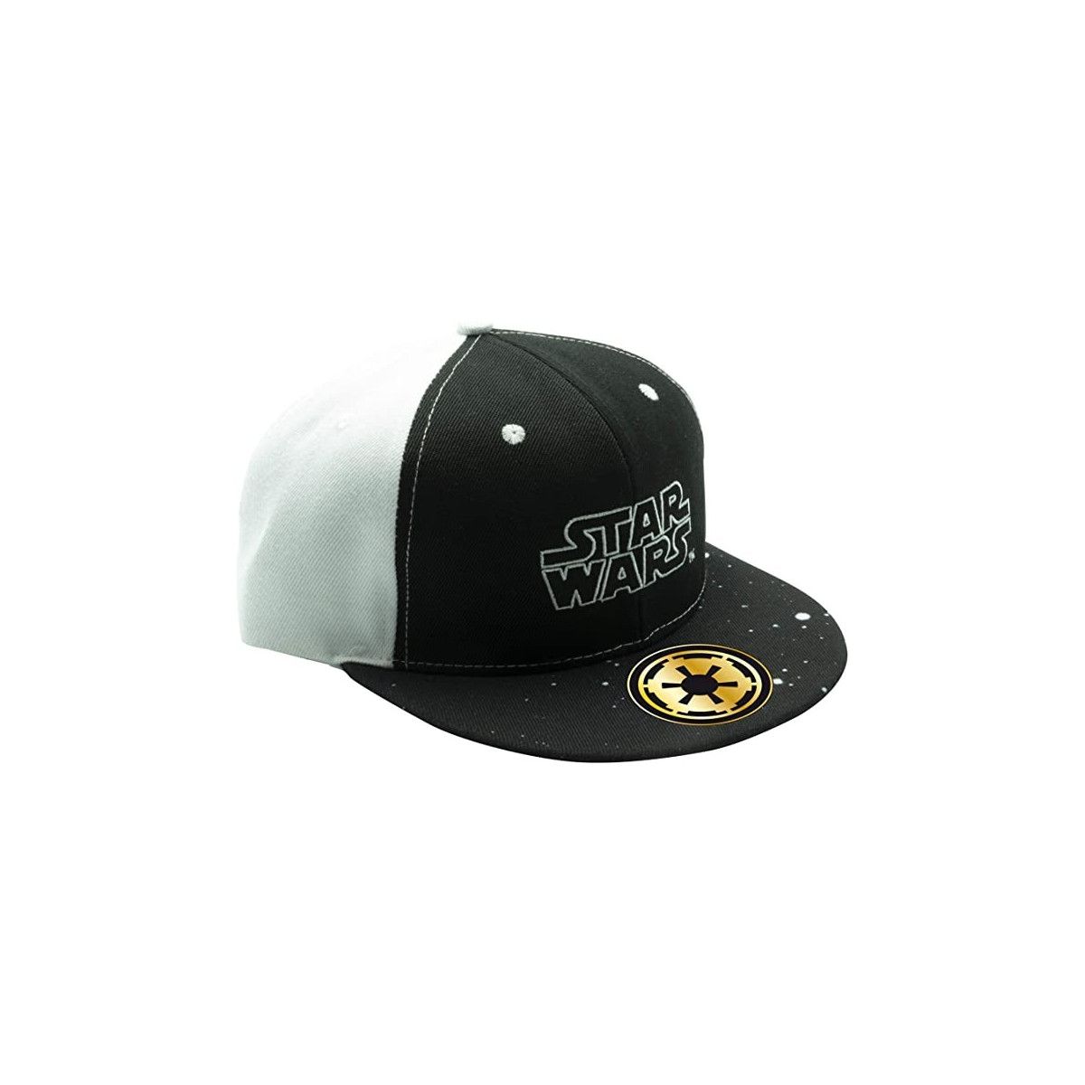 STAR WARS - Snapback Cap - Black & White - Logo - ABYSTYLE - CAPPELLI - td-toys.it