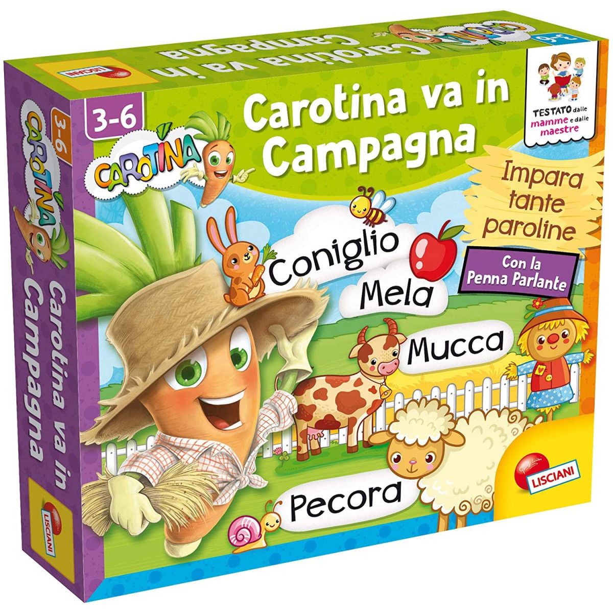 CARROT GOES TO THE COUNTRYSIDE - LISCIANI GIOCHI - EDUCATIONAL - td-toys.it