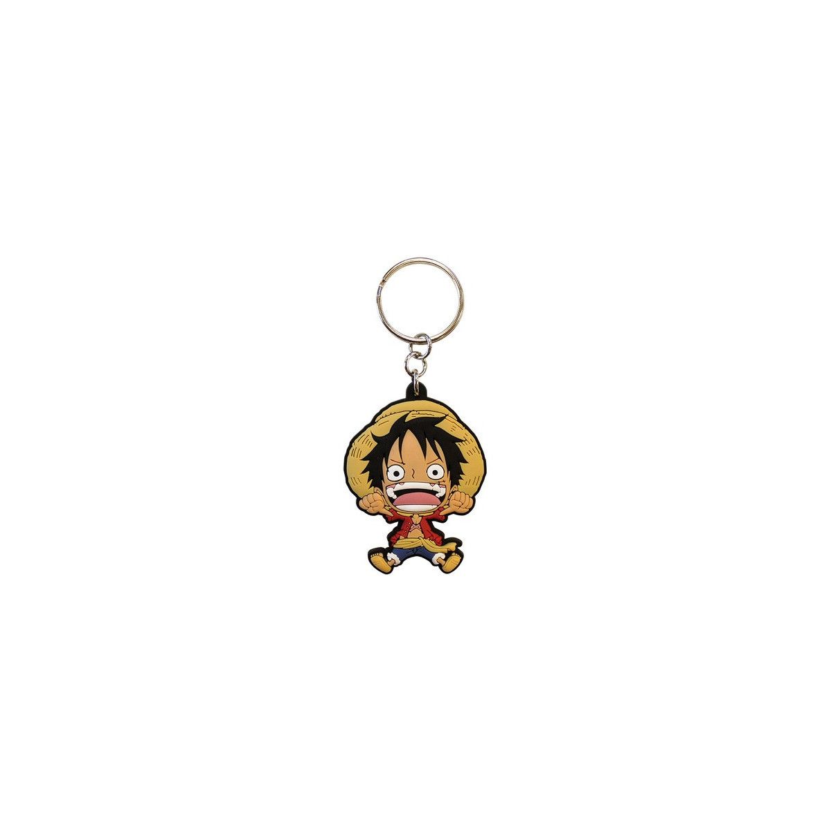 ONE PIECE - "Luffy SD" PVC keychain - ABYSTYLE - GADGETS - td-toys.it