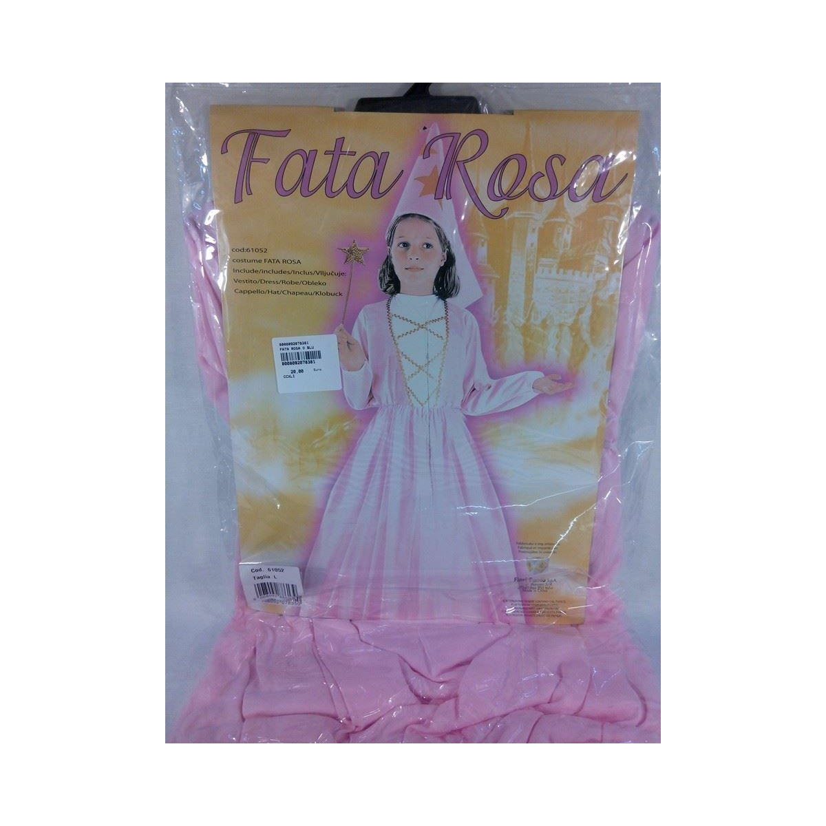 fatina rosa 7/9 anni - Fiori - COSTUMI - td-toys.it