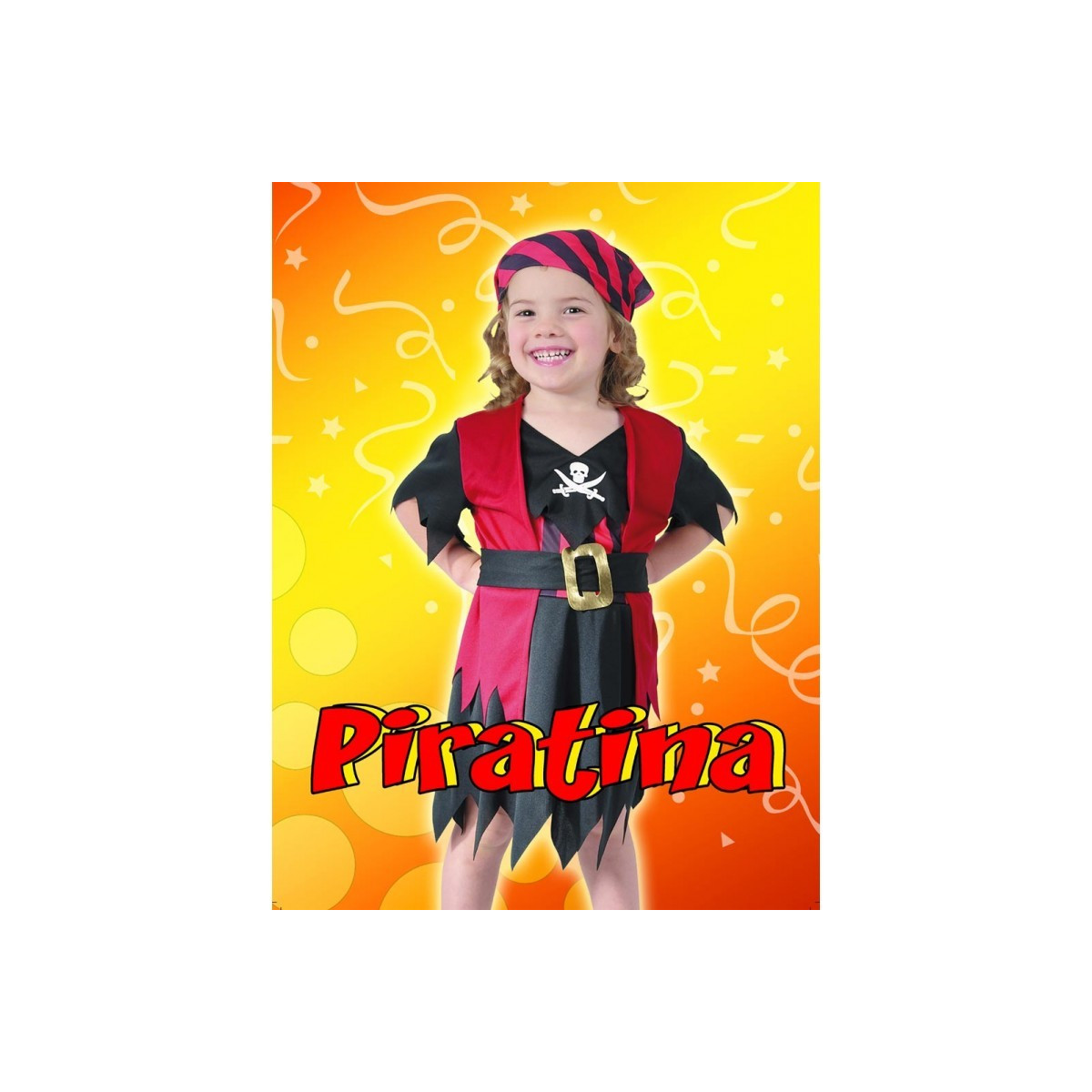 piratina size 3/4 years - Fiori - COSTUMES - td-toys.it