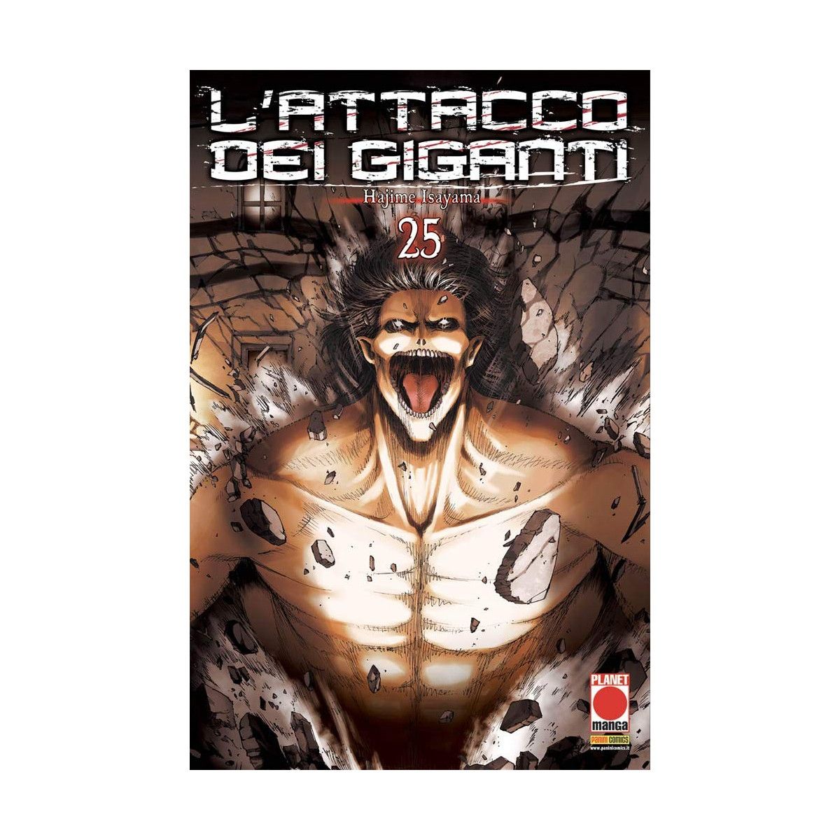 Attacco Dei Giganti (L'). Vol. 25 - PANINI COMICS - FUMETTI MANGA - td-toys.it