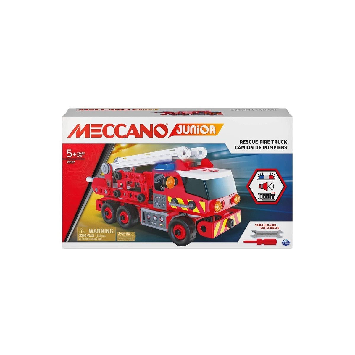 Firetruck MECCANO - SPINMASTER - CHILD - td-toys.it