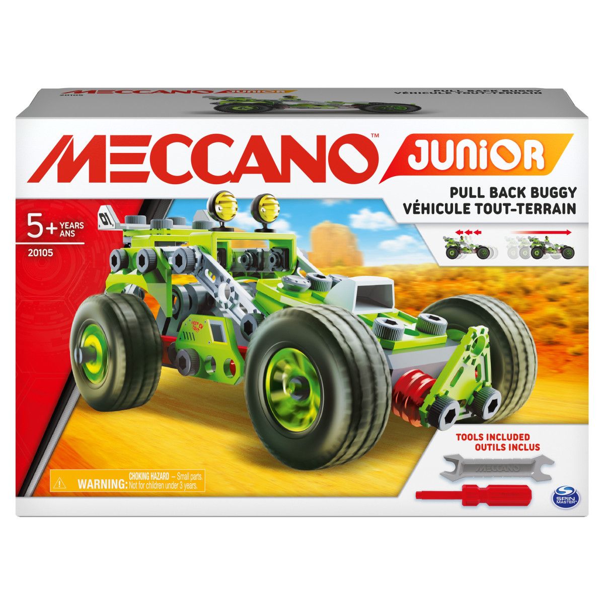 MECCANO JUNIOR BUGGY - SPINMASTER - CHILD - td-toys.it