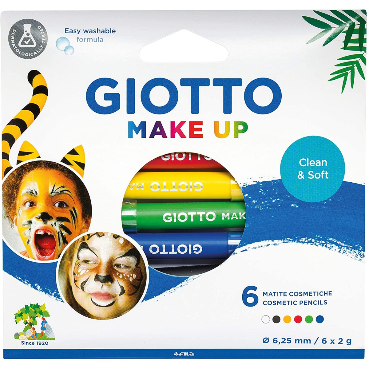 SET 6 GIOTTO MAKEUP CLASSIC PENCILS-TRICKS