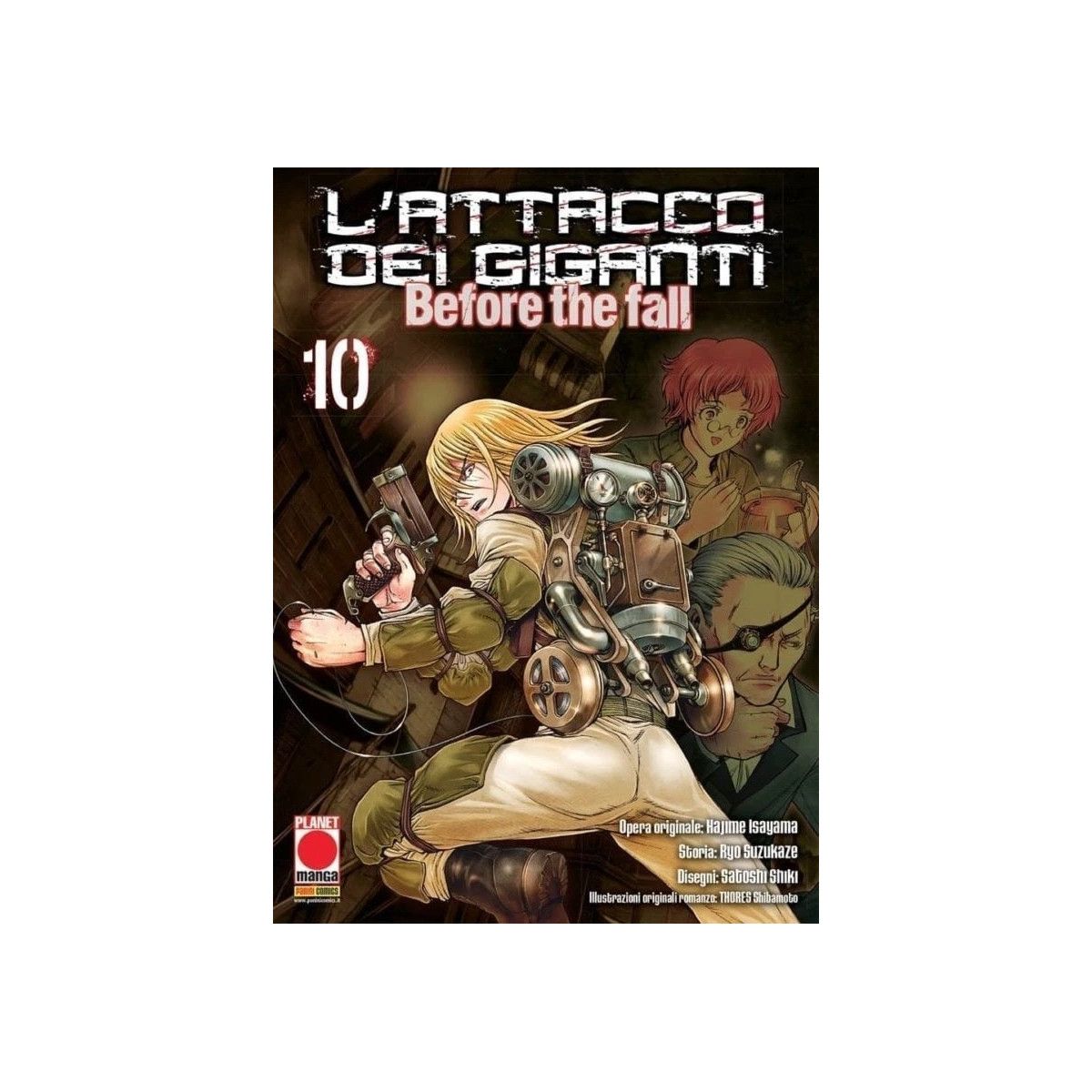 ATTACCO DEI GIGANTI BEFORE-MANGA 10 - - FUMETTI MANGA - td-toys.it