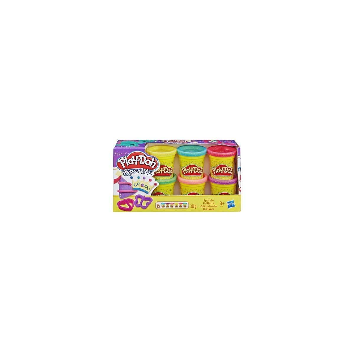 PLAY-DOH SPARKLE COMPOUND COLLECTION - HASBRO - UNISEX - td-toys.it