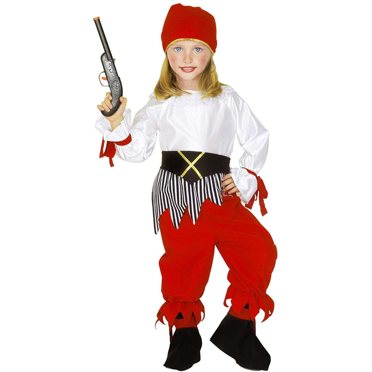 PIRATE (shirt with jacket, trousers with boot covers, belt, hat) - WIDMANN - CARNIVAL - td-toys.it