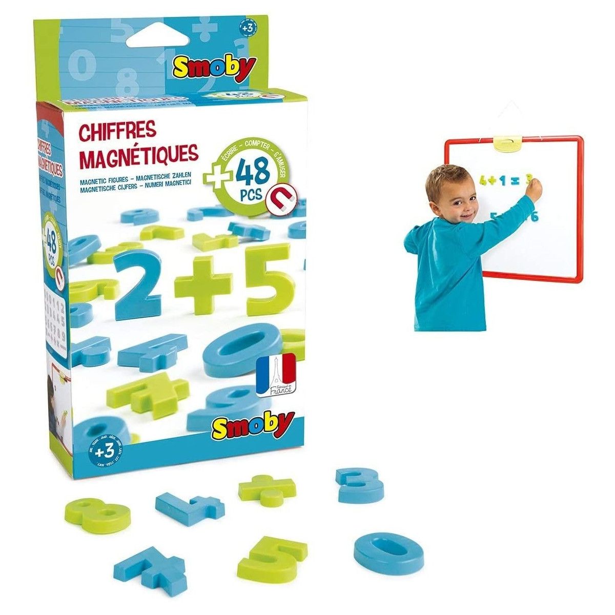 48 magnetic numbers - SIMBA - EDUCATIONAL - td-toys.it