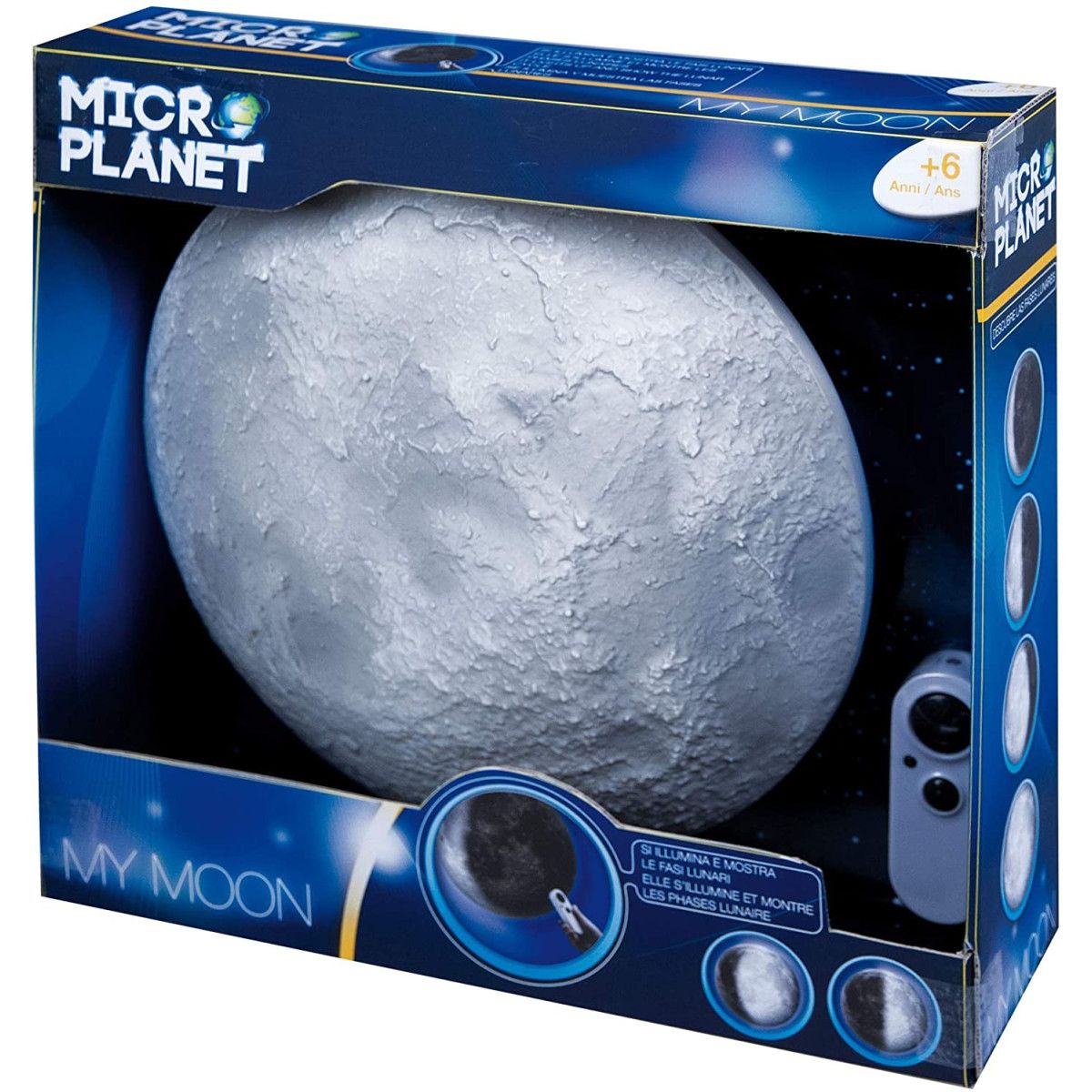 Micro Planet - Moon in the Room - GIOCHERIA SPA - UNISEX - td-toys.it