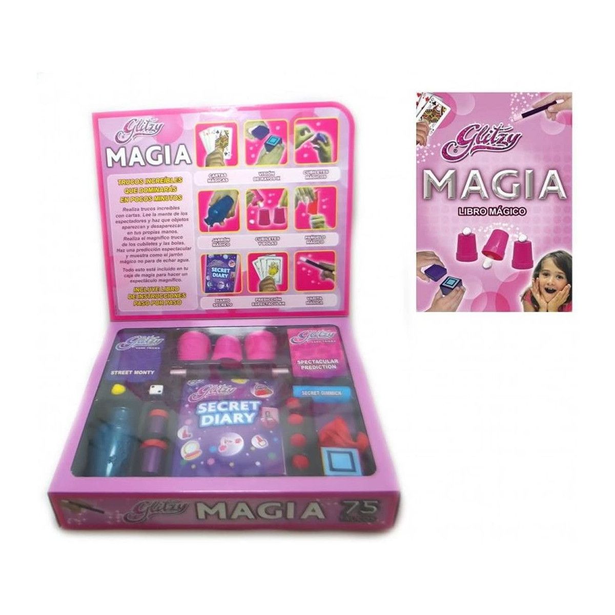 Magic GIRL Glitzy Magic 75 Cheats - GIOCHERIA SPA - CHILD - td-toys.it