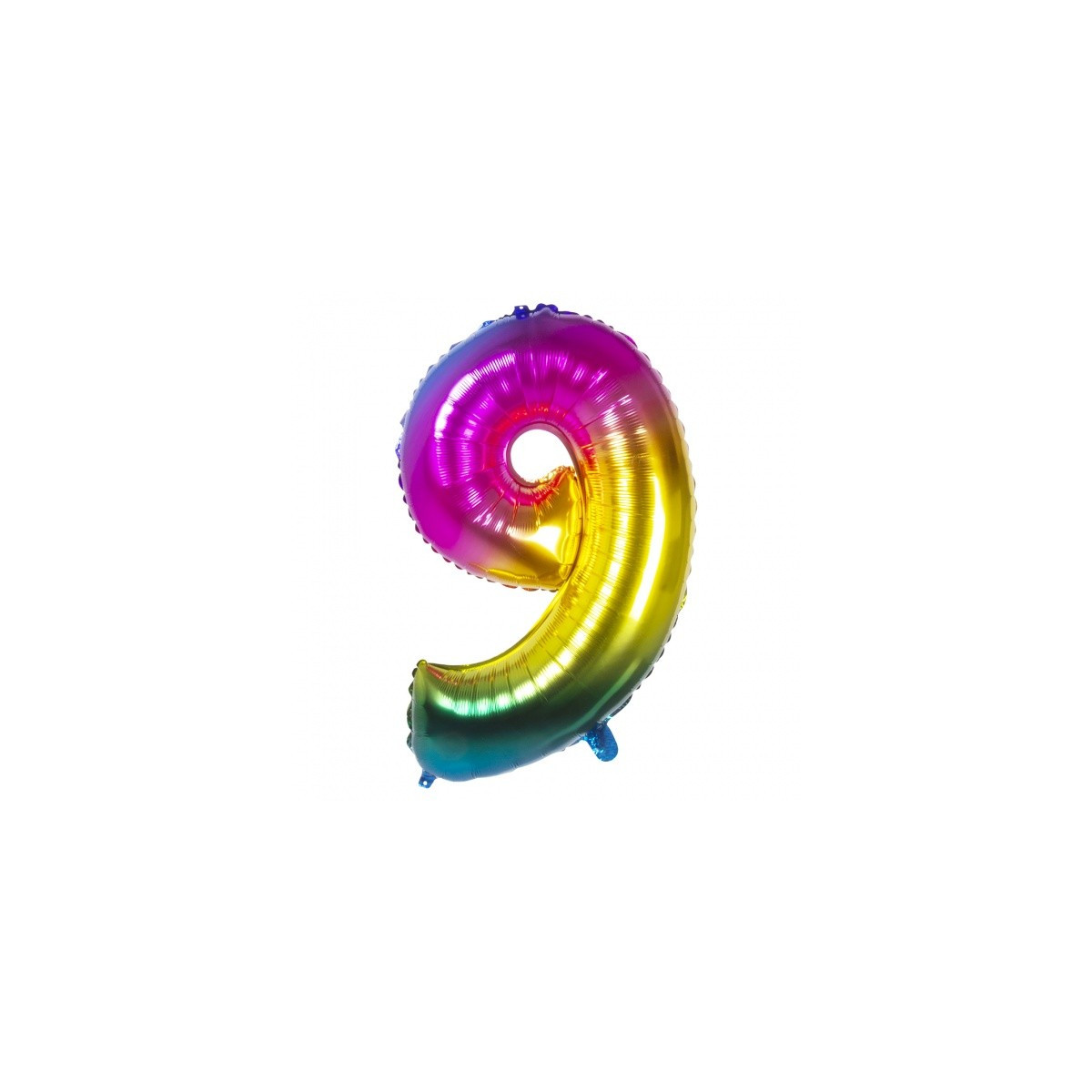 BALLOON 86 CM RAINBOW N° 9 - - ABBIGLIAMENTO - td-toys.it