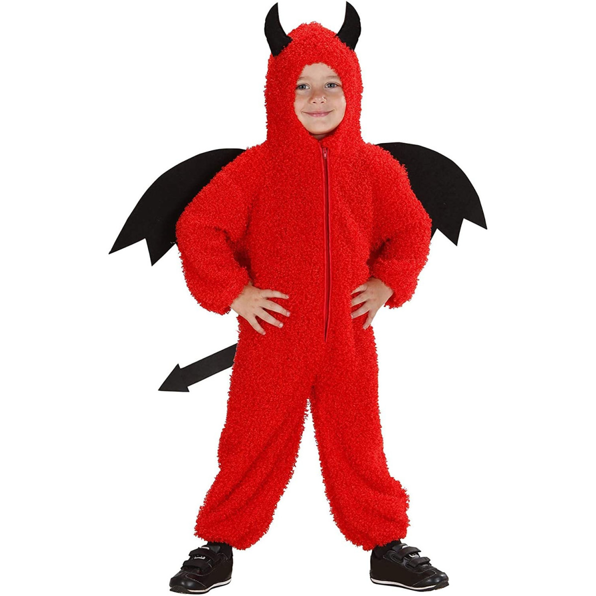 COSTUME DEVIL FUZZY 104 CM - - COSTUMES - td-toys.it