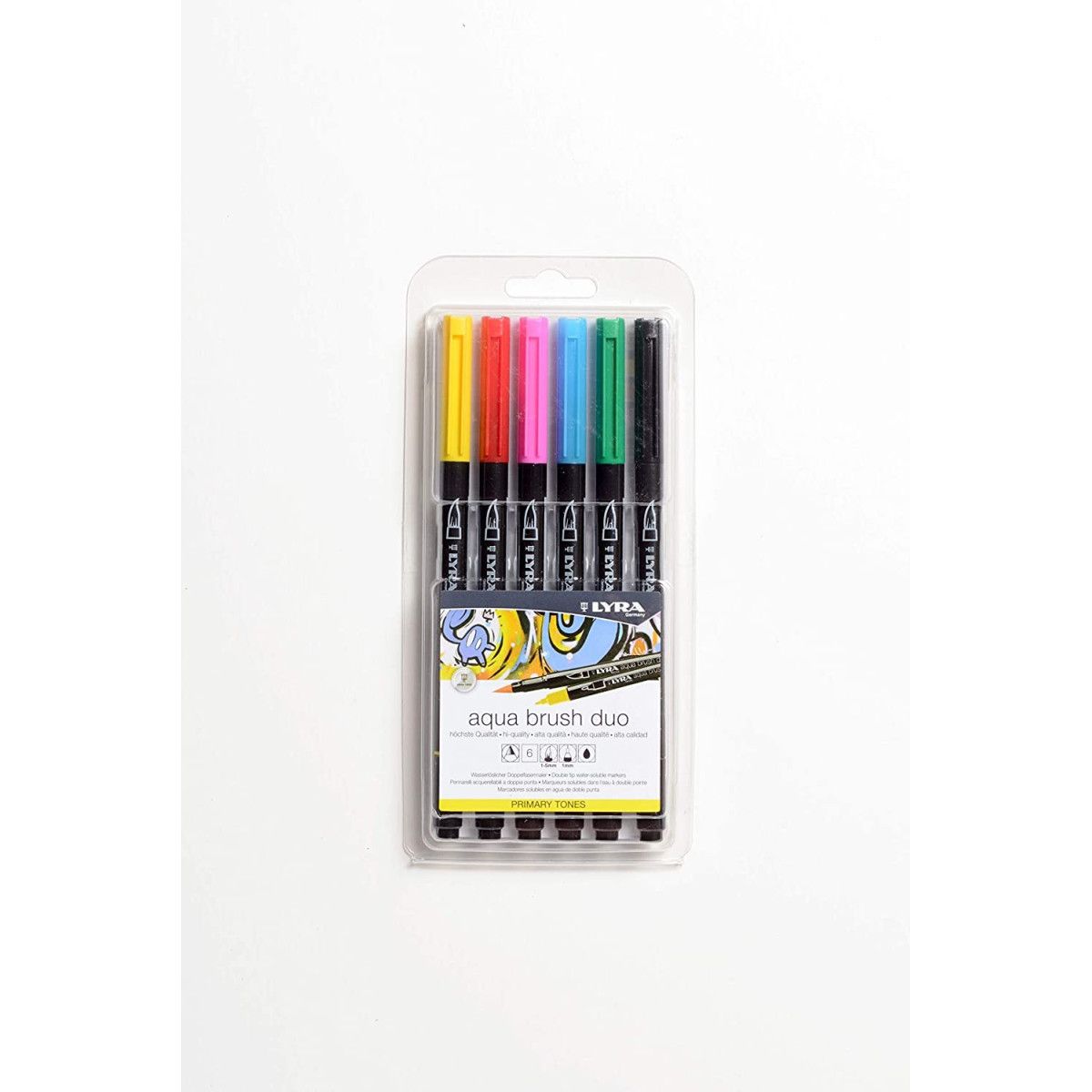 Aqua brush duo primary set-PENS-MARKERS-PENCILS