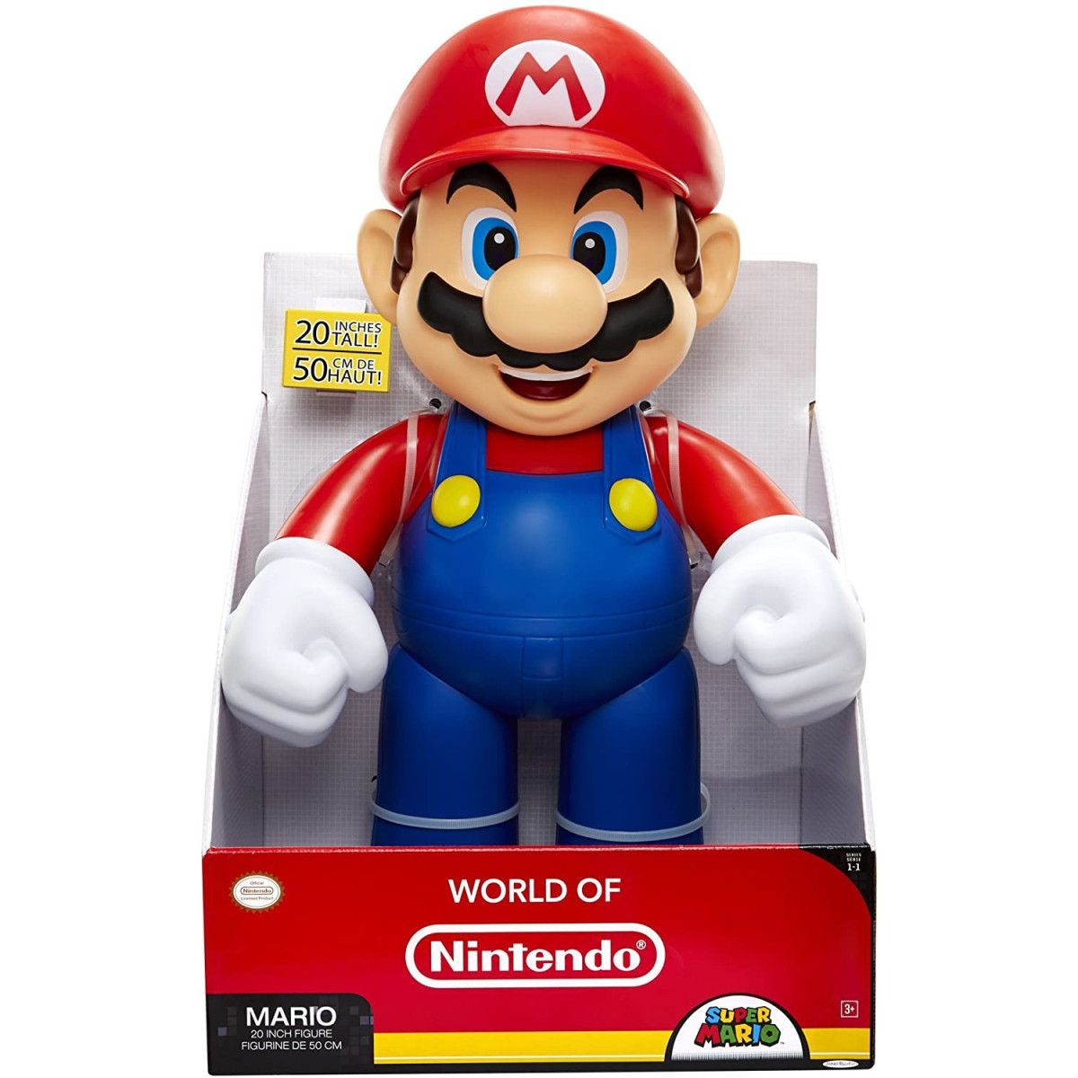 NINTENDO - Figurine 50cm Super Mario - Jakks Pacific - ACTION FIGURES - td-toys.it