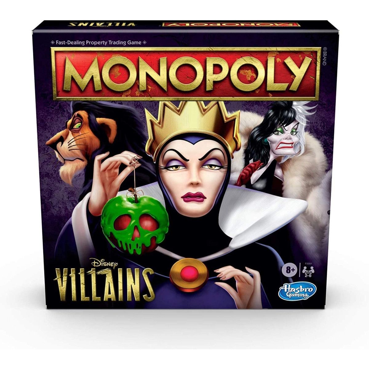 MONOPOLY DISNEY VILLAINS - HASBRO - BOARD GAMES' - td-toys.it