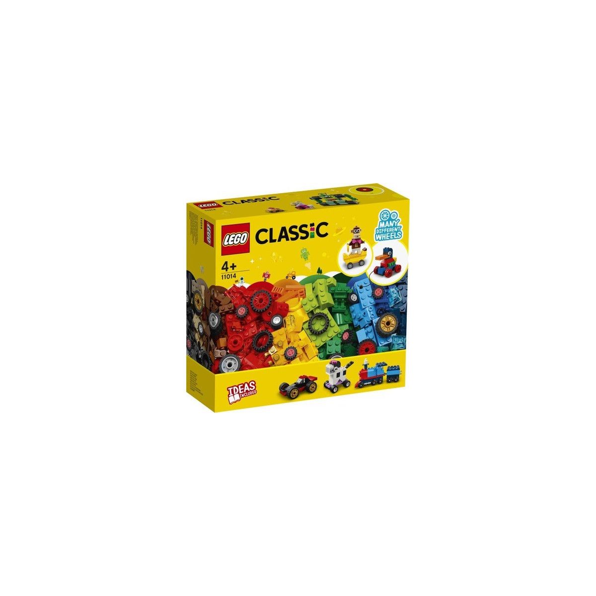 LEGO CLASSIC BRICKS AND WHEELS 11014 - LEGO - LEGO - td-toys.it