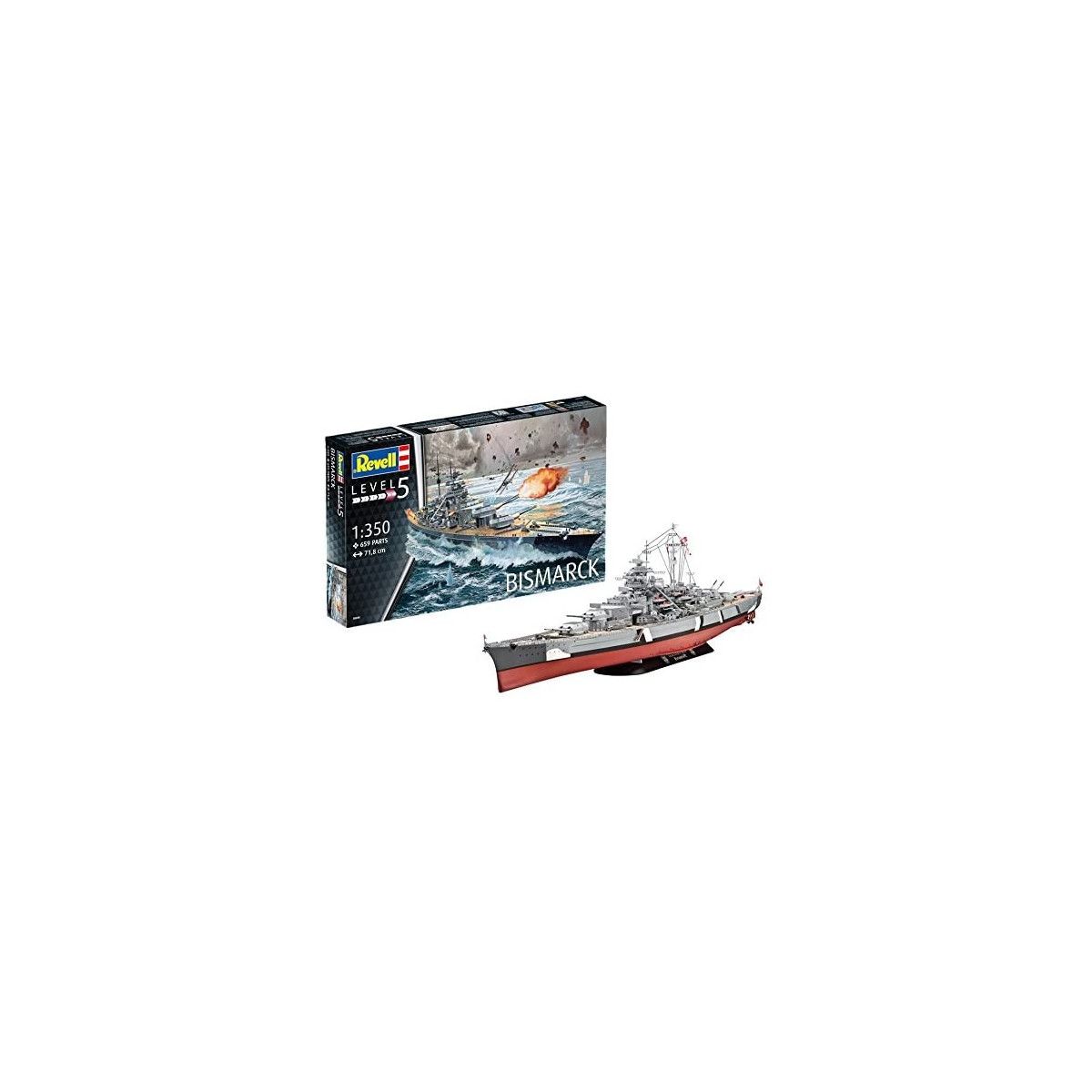 Bismarck - REVELL - MODELLISMO - td-toys.it