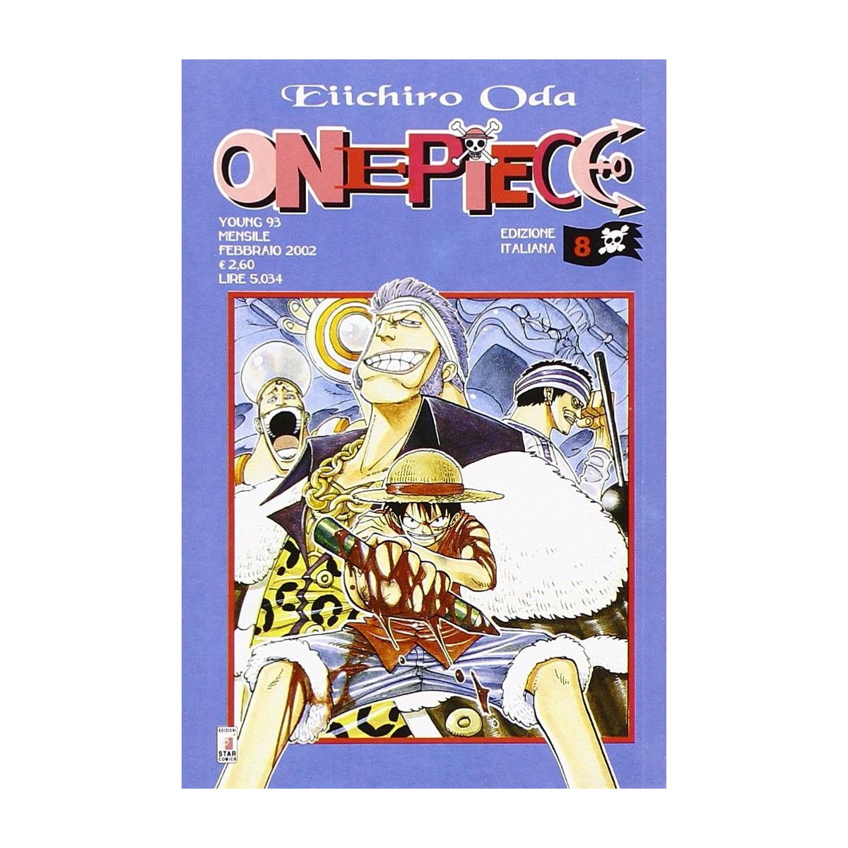 ONE PIECE 8 - YOUNG 93-SASSI EDITORE