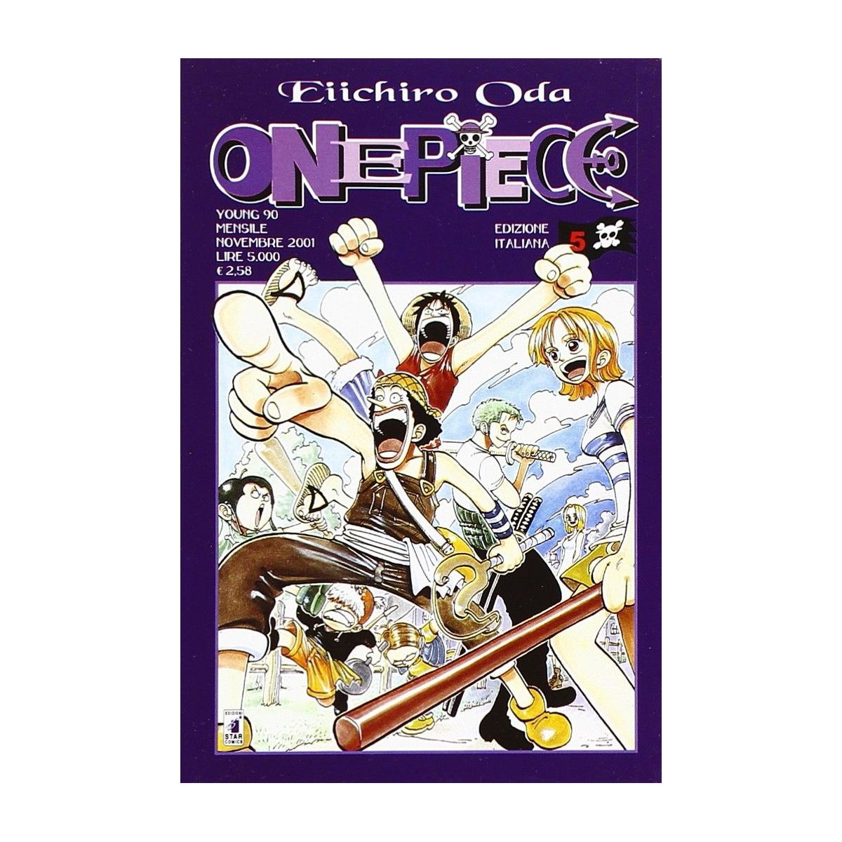 ONE PIECE 5 - YOUNG 90-FUMETTI MANGA