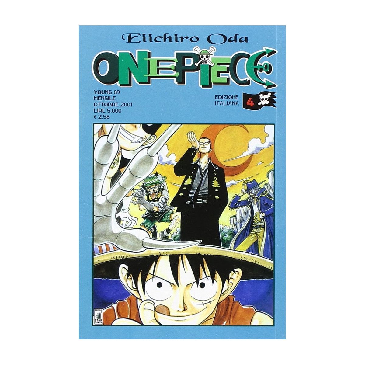 ONE PIECE 4 - YOUNG 89-FUMETTI MANGA