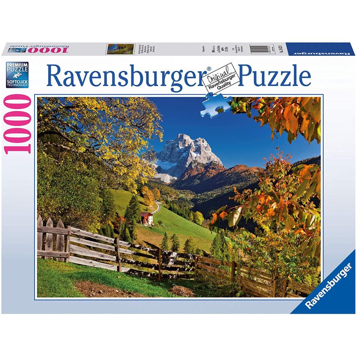 Monte Pelmo 1000 pcs Ravensburger - Ravensburger - PUZZLE - td-toys.it