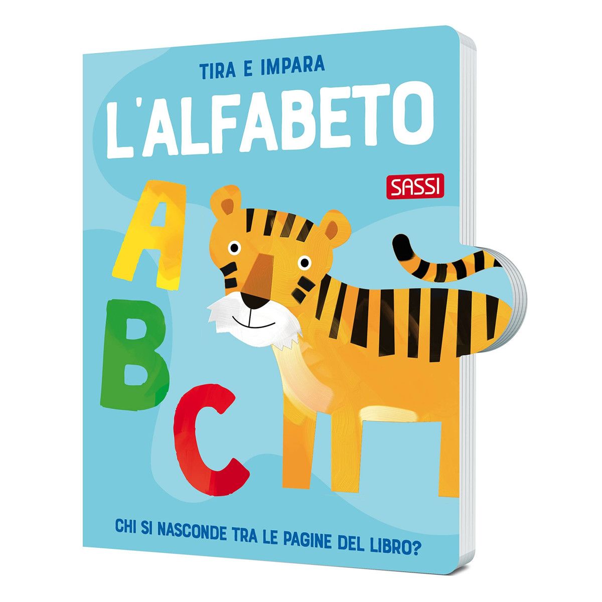 PULL AND LEARN - THE ALPHABET - SASSI EDITORE - SASSI EDITORE - td-toys.it