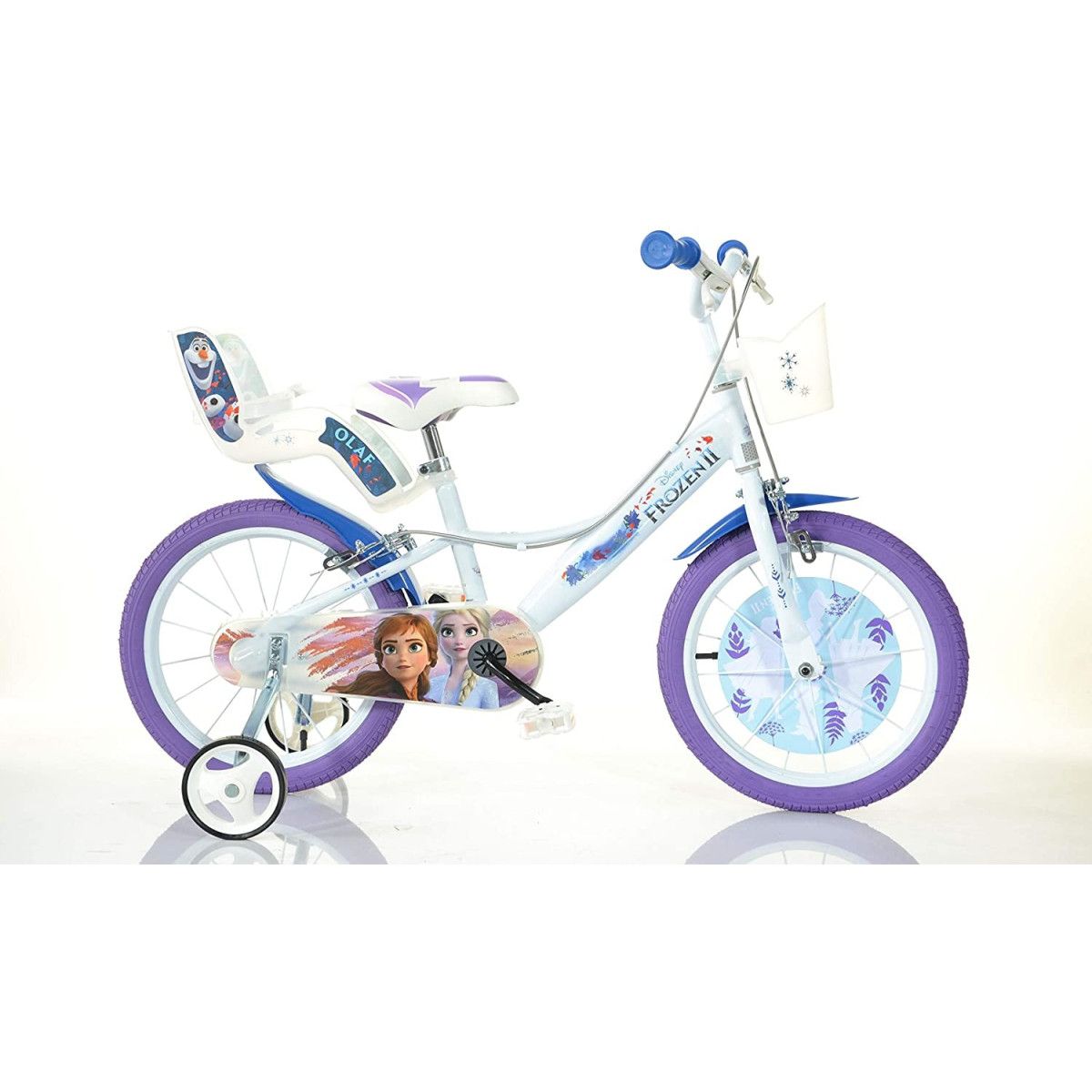 BICYCLE FROZEN 14 "DINO - - GIRL - td-toys.it