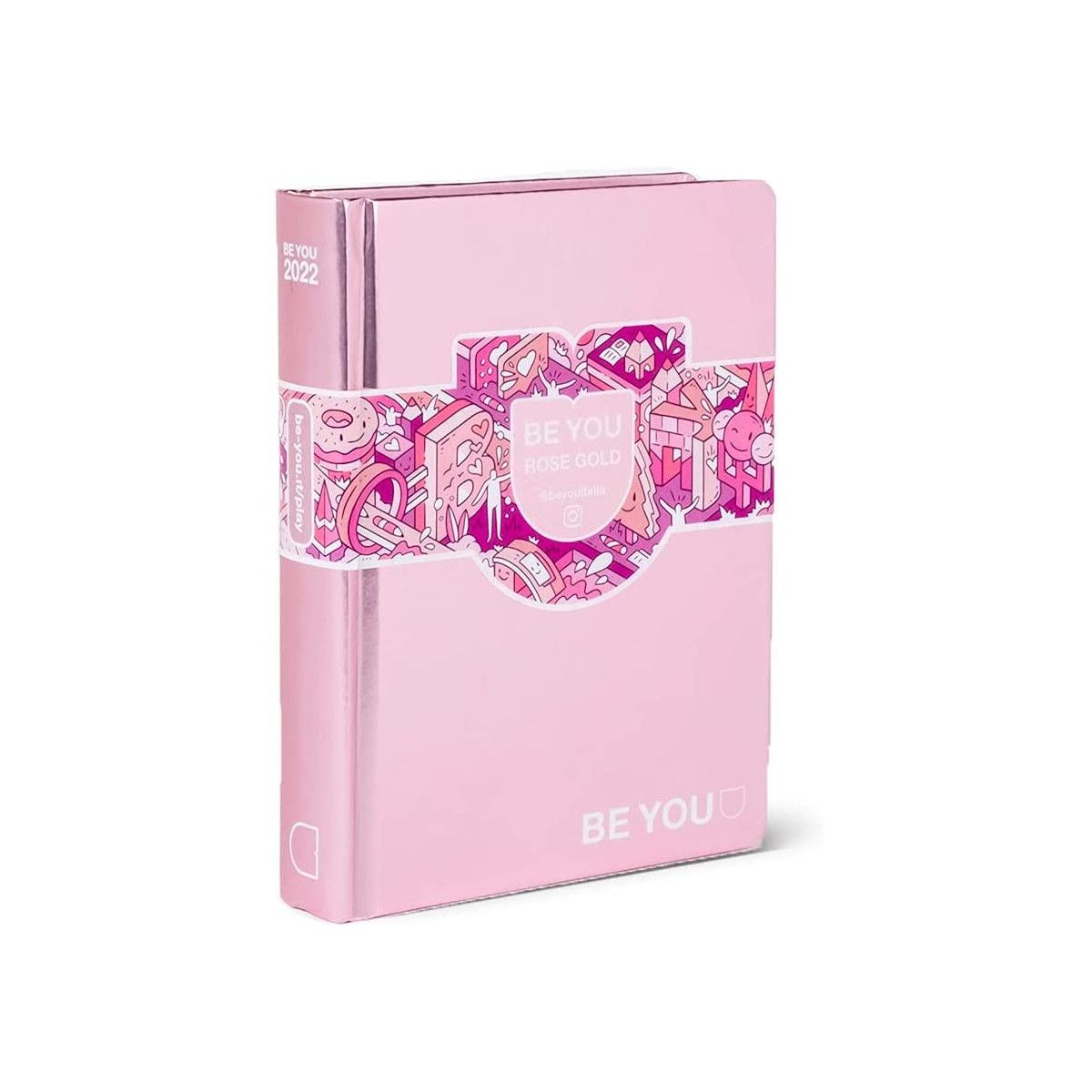 BEYOU 21/22 AGENDA ROSE GOLD ST - GIOCHI PREZIOSI ITALIA SRL - DIARIES/DIARIES - td-toys.it