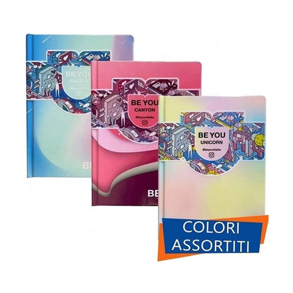 BEYOU 21/22 GRADIENT AGENDA ST - GIOCHI PREZIOSI ITALIA SRL - DIARIES/DIARIES - td-toys.it