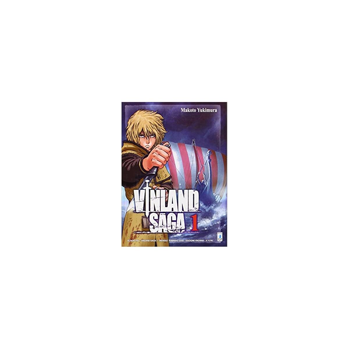 VINLAND SAGA 1 - ACTION 196 - EDIZIONI STAR COMICS - MANGA COMICS - td-toys.it