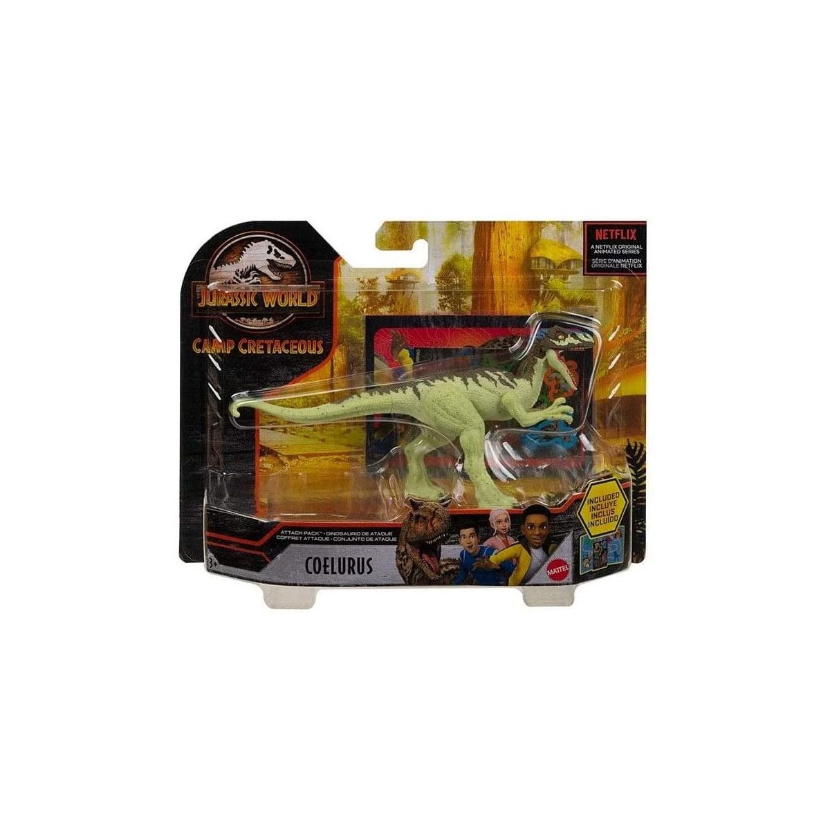 JURASSIC WORLD DINO JURASSIC ATTACK - MATTEL - CHILD - td-toys.it