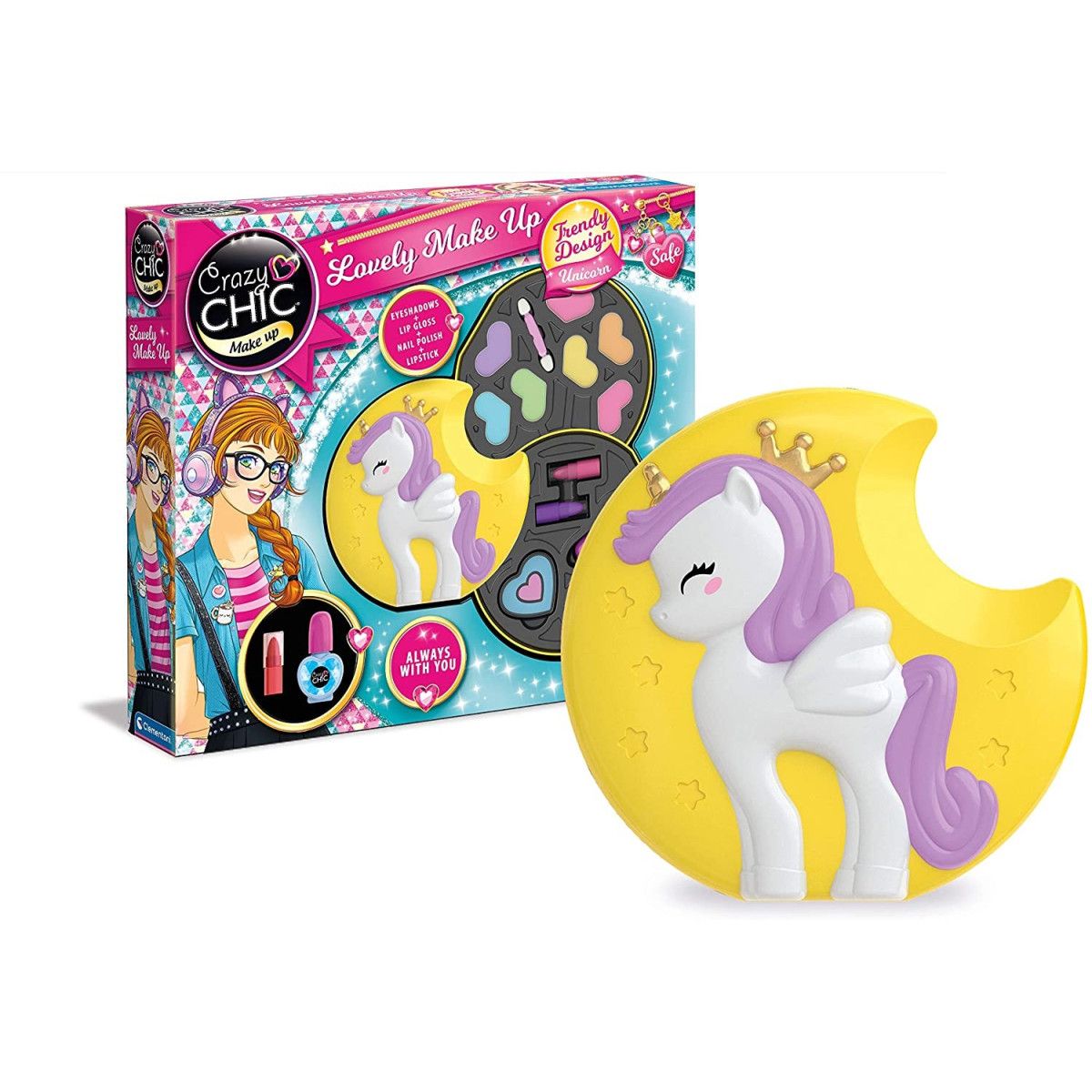 UNICORN MAKE UP TROUSSE -K - - Clementoni - BAMBINA - td-toys.it