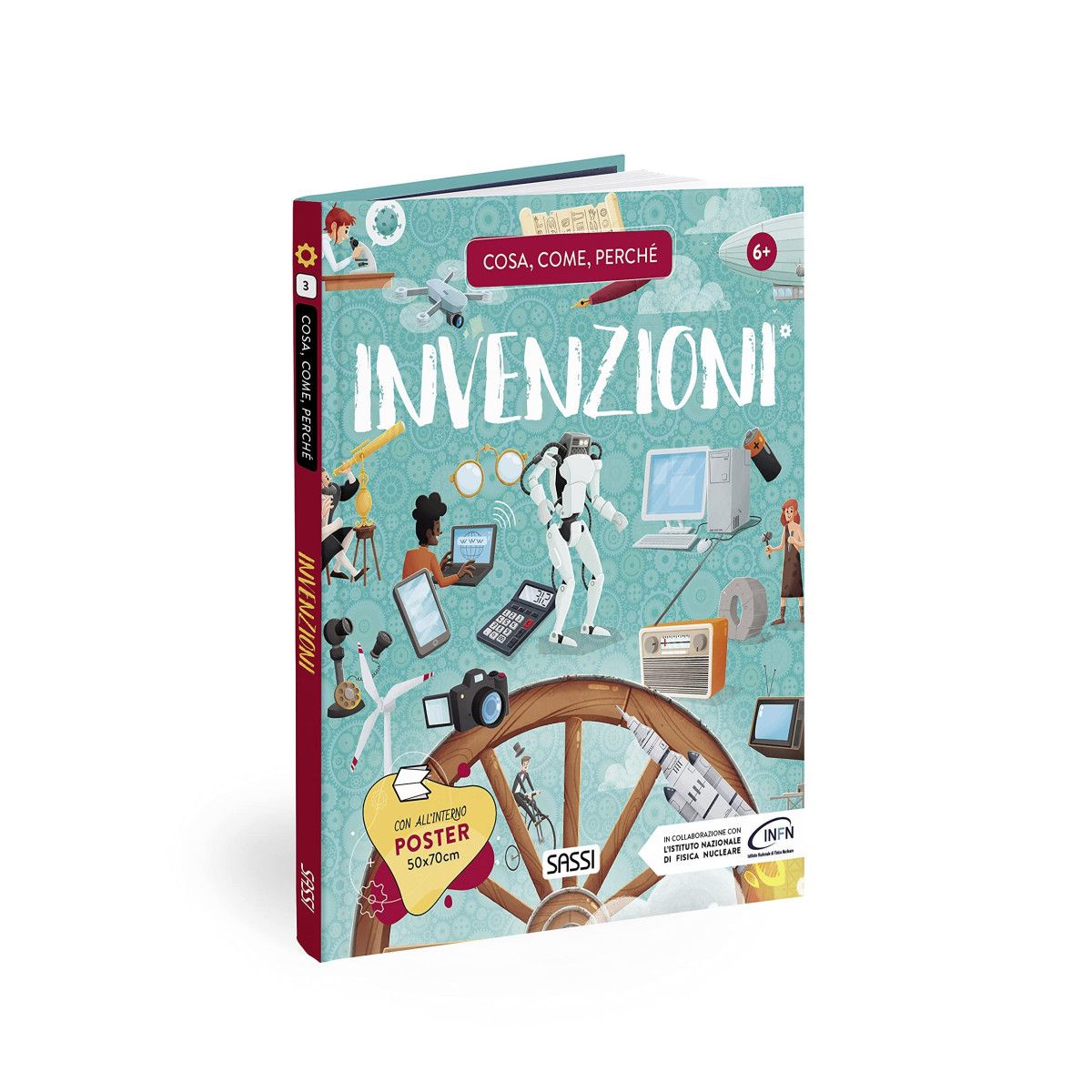 WHAT, HOW, WHY - INVENTIONS - SASSI EDITORE - SASSI EDITORE - td-toys.it