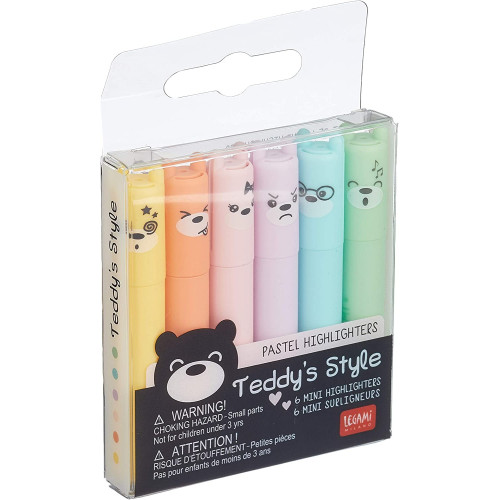 TEDDY 'S STYLE - MINIPASTELHIGHLIGHTERS If you love pastel colors