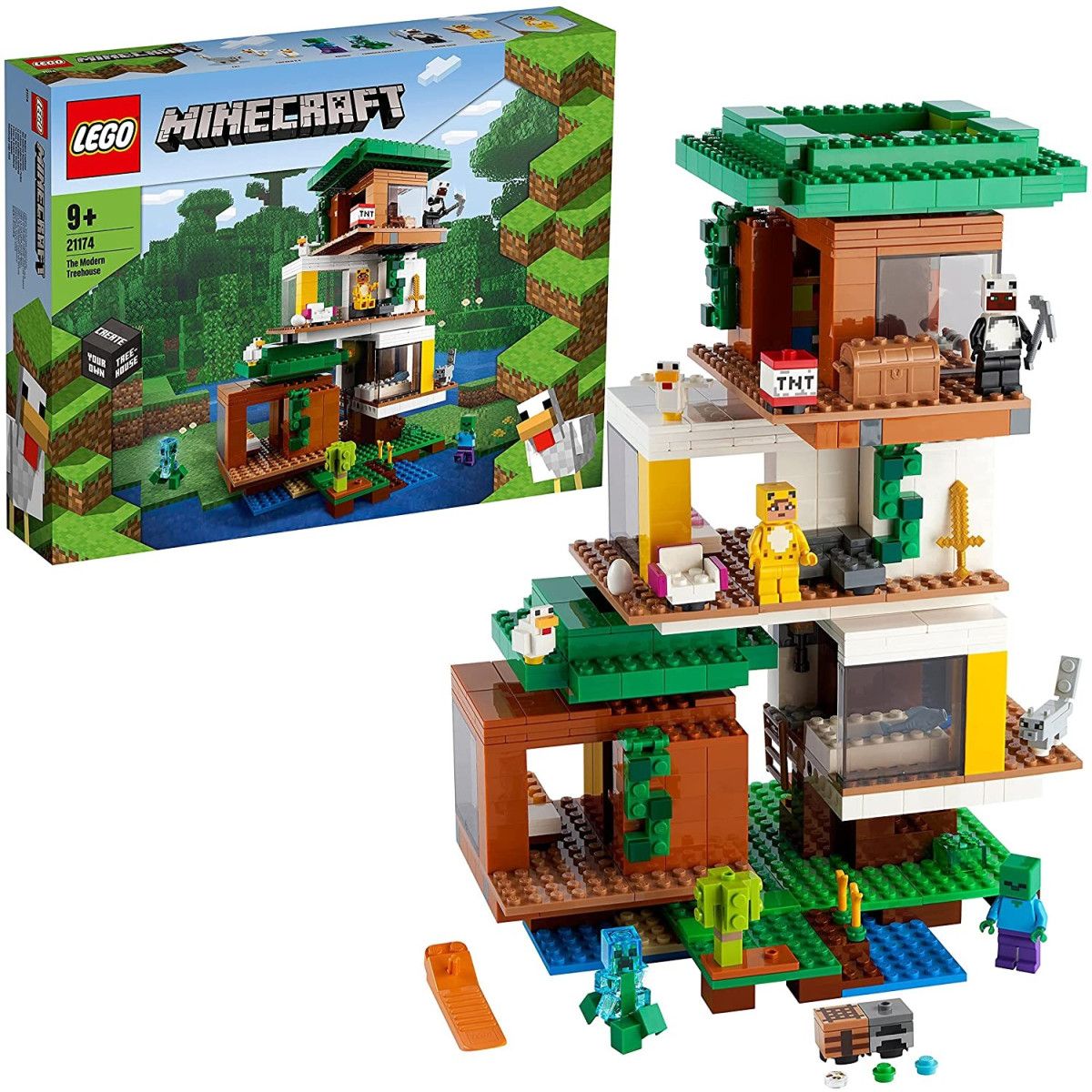 LEGO MINECRAFT 21174 - THE MODERN TREE HOUSE-LEGO