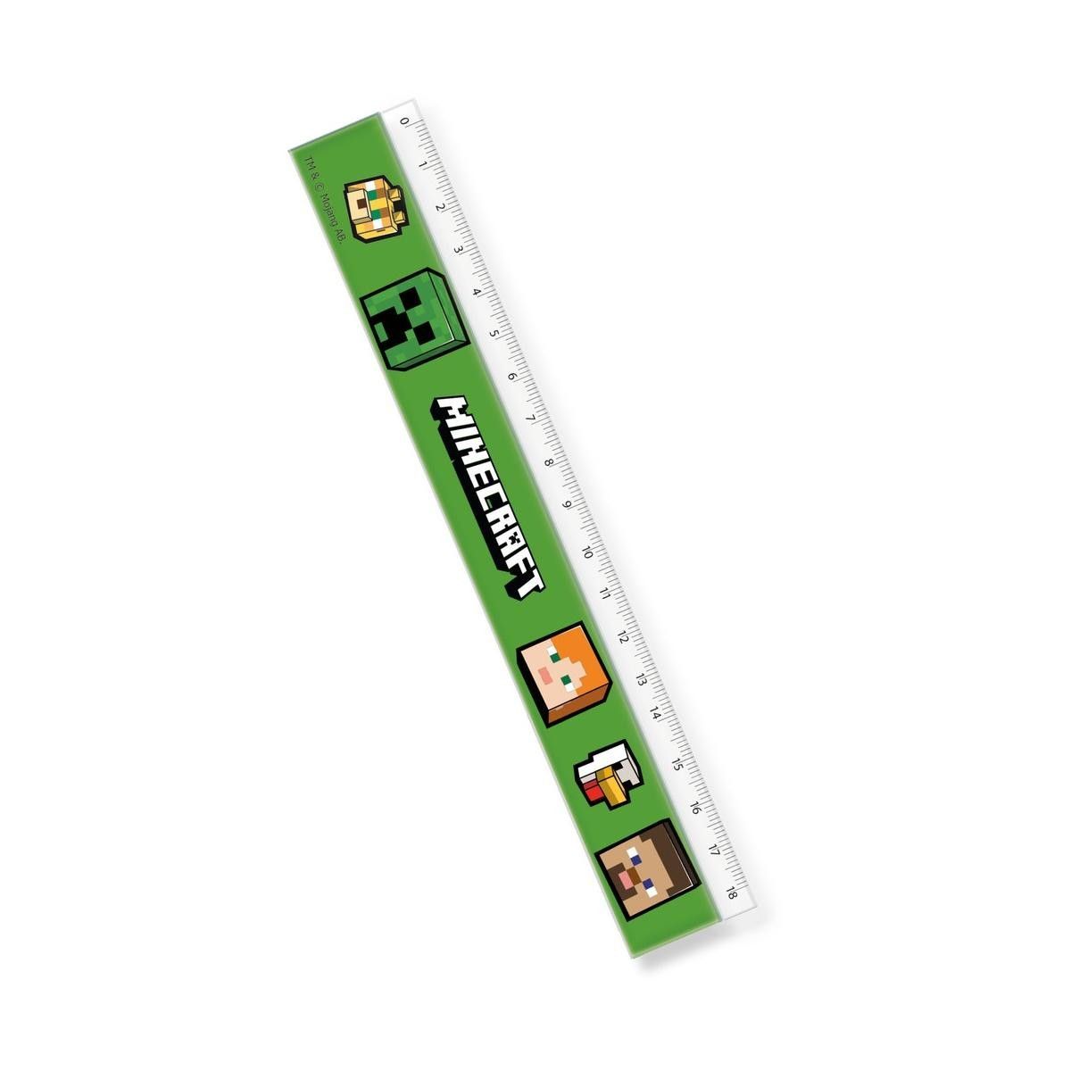 MINECRAFT RULER - FRANCO COSIMO PANINI - DRAWING SET - td-toys.it