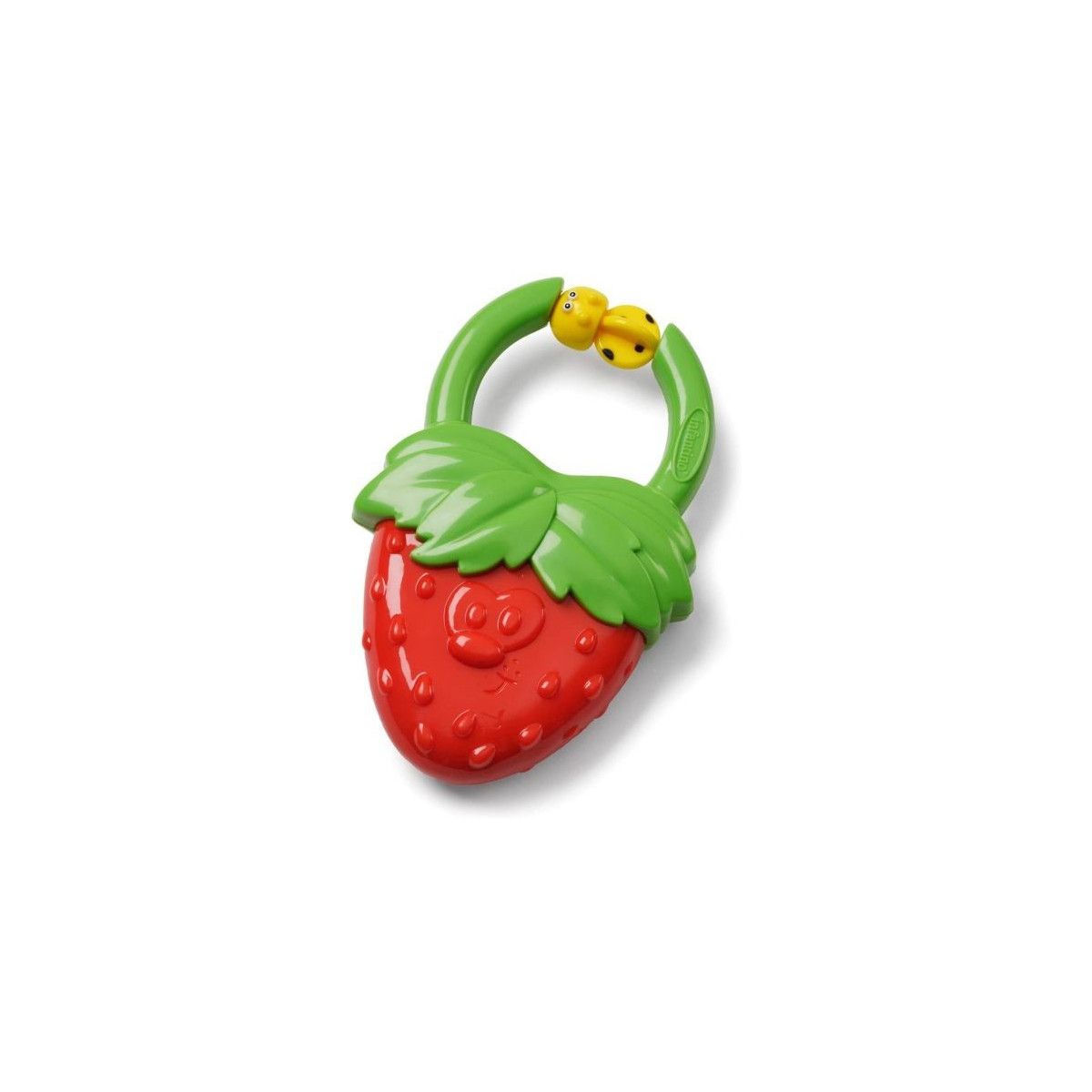 INFANTINO - Vibrating STRAWBERRY Massager First Teeth NEW - GIOCHERIA SPA - EARLY CHILDHOOD - td-toys.it