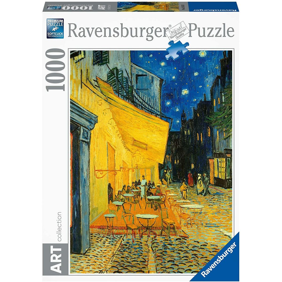 Van Gogh. Cafe at night with terrace 1000 PCS RAVENSBURGER-PUZZLE