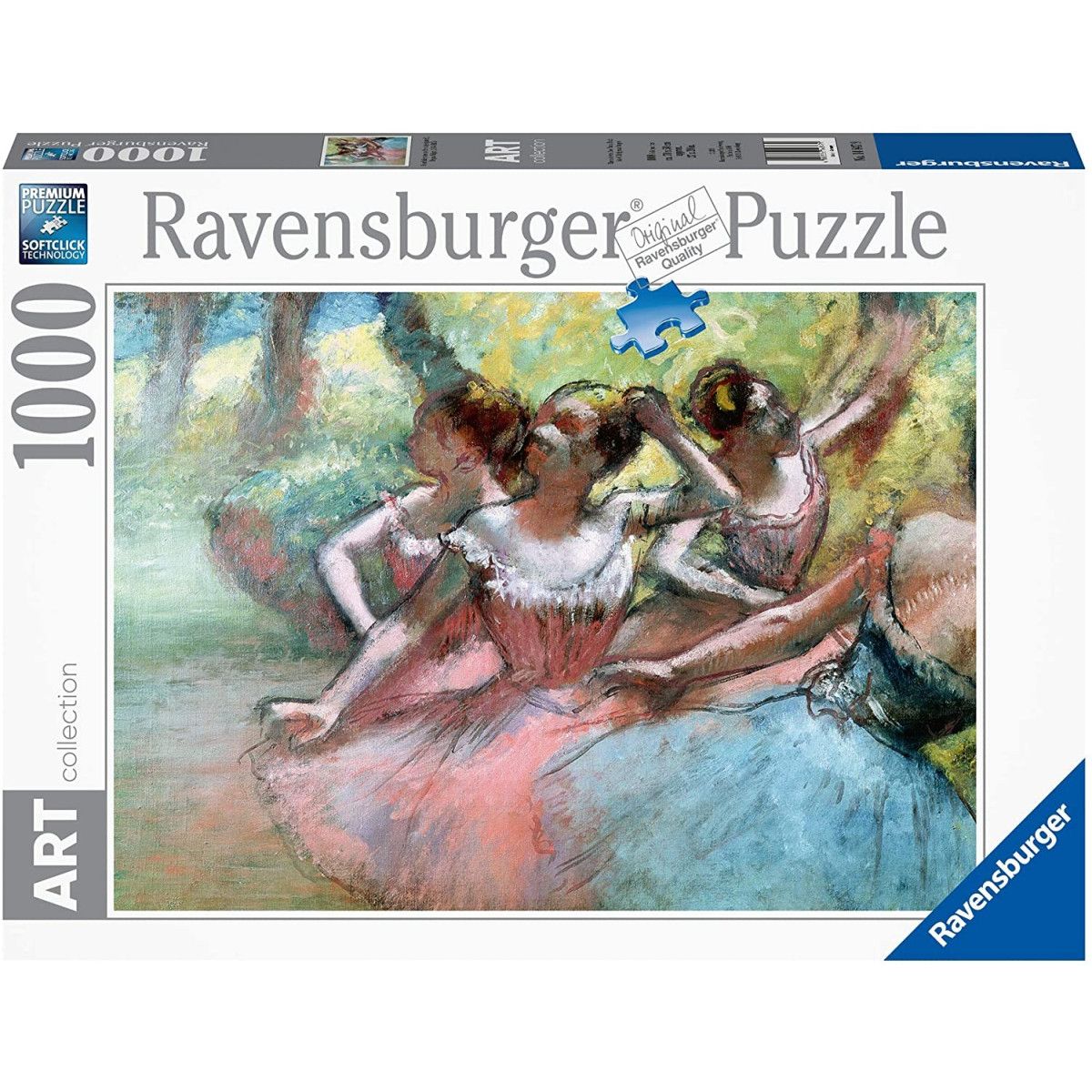 Degas :Four ballerin.on the stage 1000 PZ RAVENSBURGER - Ravensburger - PUZZLE - td-toys.it