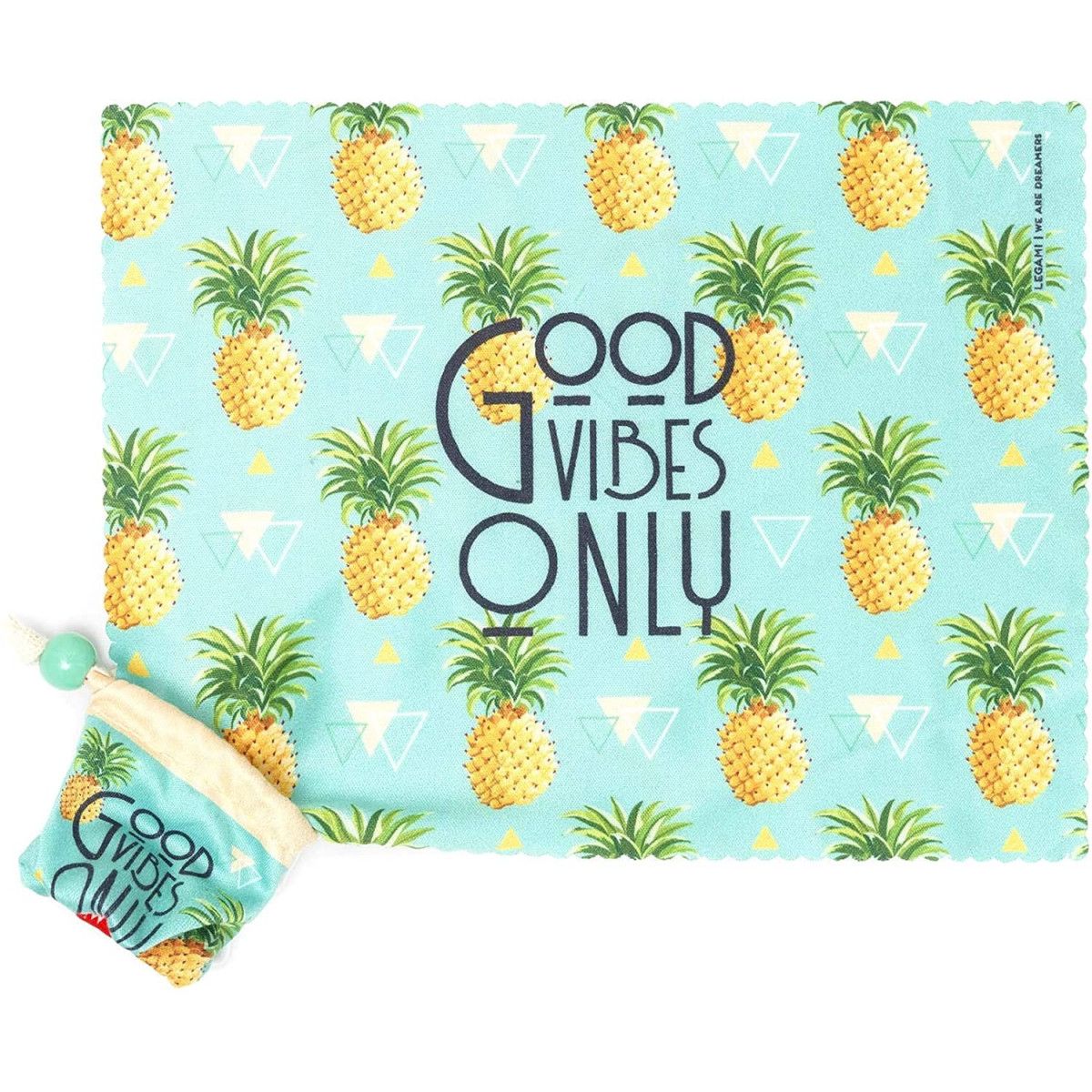 SOS LOOK AT ME - LENS CLEANING CLOTH - PINEAPPLE - LEGAMI MILANO - LEGAMI MILANO - td-toys.it